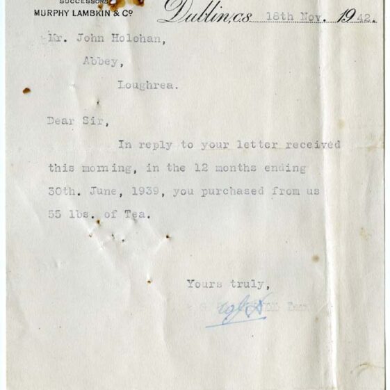 Shop Licenses and Receipts