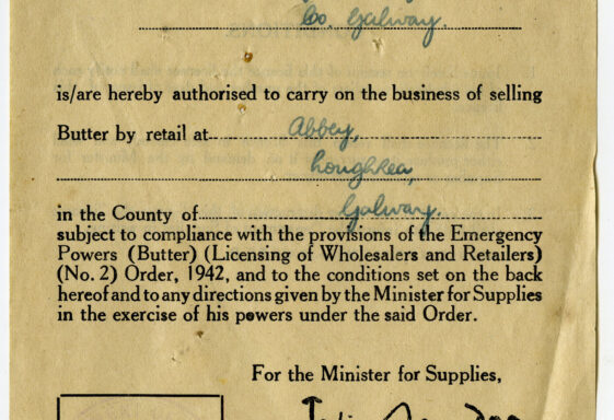 Shop Licenses and Receipts