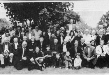Official Blessing at Lacken Cemetery Abbey