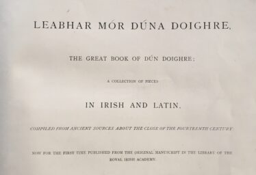 The Leabhar Breac