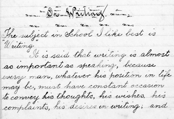On Writing