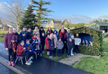 Blessing of the Outdoor Crib